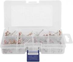 175Pcs Mini Photosensitive Resistor Kit, Includes GL5506 GL5516 GL5526 GL5528 GL5537 GL5539 GL5549, for DIY Electronics with High Sensitivity Stable Performance, Separate