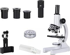 Microscope Accessories Kit Zoom 640X 1280X 2000X Biological Microscope Monocular Holder Electronic Eyepiece Microscope Slides (Color : Package3(40X-2000X))