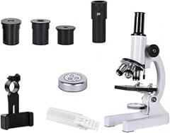 Microscope Accessories Kit Zoom 640X 1280X 2000X Biological Microscope Monocular Holder Electronic Eyepiece Microscope Slides (Color : Package3(40X-2000X))