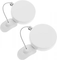 2pcs Automatic Retractable Security Cable Lock for Electronics Devices Theft Steel Wire Lost Telescopic Cable Case for Remote Controls Luggage