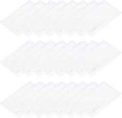 Artibetter 24pcs Portable PVC Magnifying Glass Bookmark 85x55mm Card-Sized Handheld Reading Magnifier for Elderly Home Use