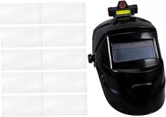 Tofficu Welding Helmet Auto Darkening Mask Full Protection Gear Headlamp for Safety Comfortable Material
