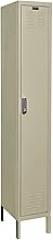 Hallowell UEL1228-1A-PT Parchment Steel DigiTech Electronic Access Locker, 1 Wide with 1 Opening, Single Tier, 12