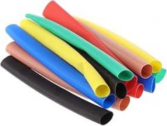 12 Pieces Colorful Electronic Wrap Wire Cable Insulation Polyolefin Heat Shrink Tube Ratio Insulation Shrinkable Tubes 1