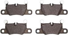 KarParts360 For Porsche 911 2013-2024 Brake Pads | Electronic Pad Wear Sensor | 82.3 Millimeters / 3.24 Inches Inner Height | 187.5 Millimeters / 7.38 Inches Inner Width