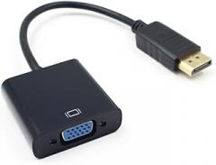 1080P Video Converter Male to VGA Female Adapter Compatible Projector and Monitor USB Cable for Laptop and Desktop