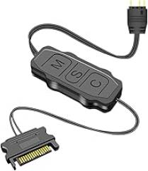 5V 3Pin Argb Black | 5V 3Pin Argb Controller Sata InteRiFace Extension Cable Light Controller Adapter for Pc Fan CPU Cooler Fan Light Strip New 2026 High for Reliable Electronic Component
