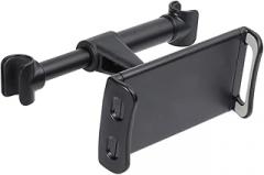 Car Headrest Bracket Design Phone Holder Easy Install Rear Seat Rack for Tablets