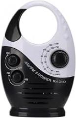 AM/FM Radio, Multifunctional Portable Shower Bathroom Hanging Music Radio Built-in Speaker Daily Sound
