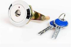 Strongbox Lock 205A-48 Eccentric Lock Electronic Safe Deposit Box Key Lock Unable to Copy Copper Cylinder 1Pcs