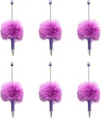 6Pcs Beadable Ballpoint Pen Ball Ballpoint Pen Write Smoothly Novelty Writing Pen for Student Kld Game Reward New 2026 High for Reliable Electronic Component, Precision, Stable Performance