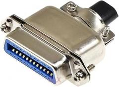 1PCS 57 Series Centronics C0innector Male Female CN14/24/36/50P Ribbon Computer Printer Cable Mount Adaptiers with Mental Cover New 2026 High for Reliable Electronic Component