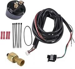 Universal Oil Fuel Pressure Gauge 0-100PSI 7BAR Compatible With AEM X-Series Electronic Models