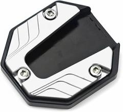 Kickstand Extender Universal Electronic Motorcycle E-Bike Scooter Kickstand Extender Foot Side Stand Extension Pad Support Plate Anti-Skid Base