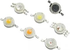 20pcs 1W 3W for Promote Plant Growth Bright High Power Led Light Beads Cob Diode Warm Cold White Red Green Blue Yellow Pink New 2025 Arrival Reliable Electronic Component, Stable Performance