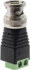 fengpeng BNC Male Plug to Terminal Block Adapter Solder-Free Surveillance Video Camera Connector(1 Piece)