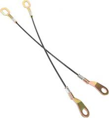 HEALLILY Tailgate Cable Set Replacement for Models Tailgate Support Cables Hinges Utility Vehicle