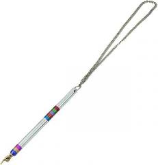 Yair Emanuel Yad Torah Pointer Multi-Colored Rings Anodized Aluminum Judaica Gift TPB-1