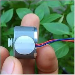 DC 1.0-7.4V Silent Electronic Starter with Pulley Low Current Metal Brush Electronic Starter with Cooling Hole Shaft Dia 1.5mm 3500-15300rpm MAYAIYIN