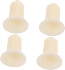 4pcs Scale Pan Feet Replacement Plastic Weighing Tray Leveler for Electronic Scales Easy Installation Enhanced Stability Fits Brands