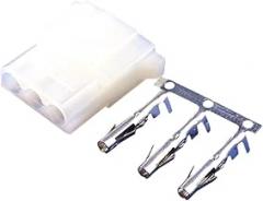 3Pin Male | Under 5Pcs | 10/50/100 Sets 5.08 Mm 2 3 4 Position Male Plug Female Receptacle Housing + Contact Pin Terminal ATX/Eps Power C0innector New 2026 High for Reliable Electronic Component