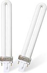 (2 Pack) PL13-E 13W Replacement Light Bulb Compatible with Electronic Ballast,Replace for Ottlite T1333E,13W Type E Compact Fluorescent Light Bulb,5500K Bright Natural Daylight,G23 Base