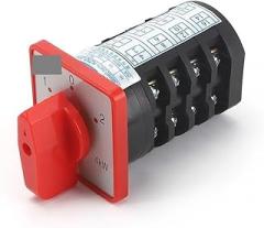 HZ5D-20/4 M08 20A 4KW 3 Position 4 Pole 16 Screw Two-Speed Electronic Starter and Starting Combination Cam Rotary Switch