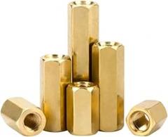 Female Female | 18Mm | M2 M2.5 M3 M4 M5 Brass Standoff PCB SpAccer Pc Board Hex Stand Off Column Rack Stud Copper Pillar Hexagon Bolt Screw New 2026 High for Electronic Component