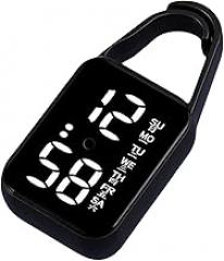 Led Electronic Hanging Watch Night Light Touch Digital Keyring Hangings Watches Keychain Pocket Watches Touch Digi