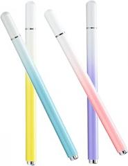 Unomor 4Pcs Gradient Color Stylus Pens for Tablet Touch Screens, High Sensitivity Precision Electronic Screen Writing Pens, Compatible with Smartphones and Capacitive Devices, Pastel