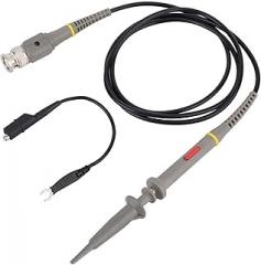 100MHz Oscilloscope Probe | PVC Test Lead Kit with Insulated Cover | X1 / X10 Attenuation for Electronics/Lab/Engineering | LA05110 Model, 600V Upper Input