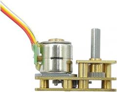 GM1024-10BY Mini Tiny 10mm Gear Stepper Motor 2-Phase 4-Wire Stepping Motor Full Metal Gearbox Inverted Shaft Precision Control New 2026 High for Reliable Electronic Component