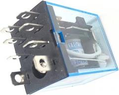 1Pcs HH62P HHC68A-2Z Electronic Micro Mini Electromagnetic Relay 10A 8PIN Coil DPDT DC12V 24V AC110V 220V Hot(Silver)