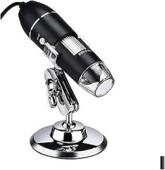 Microscopes Equipment USB Digital Microscope 500X 1000X 1600X 8 LEDs 2MP Electronic Microscope Camera(A)