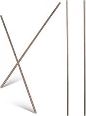 4pcs High Temp Tungsten Pottery Wire Kiln Safe Wire for Jewelry Firing High Temp Filament for Bulb Production Electronics Kiln Accessories