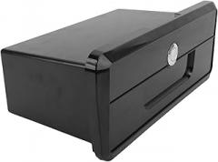 Boat Storage Compartment, ABS Construction, Spill Proof Cup Holders, Watertight Seal, Concealed Lock, for Yachts, Fishing Boats, RVs with Yacht Dock Box