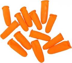 Fingertip Covers Latex Thicken Cut Out Skid Resistant for Nail Art Teachers Electronics 300g
