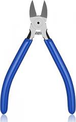 6 Inch Wire Flush Cutter Wire Cutters for Crafting Heavy Duty Wires Cutters with Non-Slip Handle Spring Loaded Side Cutter for Jewelry Making Crafts Electronics Zip Ties DIY Models