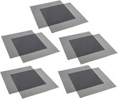 10x Polarizer Film Sheets Adhesion 7inchx7inch Maintenance Spare Linear Polarized Filter for Automotive Repairing Photography