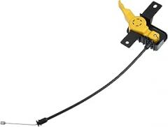 X AUTOHAUX Car Engine Hood Release Cable for Ford Escape 2013-2019 & Lincoln MKC 2015-2019, Yellow, Plastic & Metal, Manual Operation, IP65 Rated, Direct Replacement, OE Number: CJ5Z-16A770-A