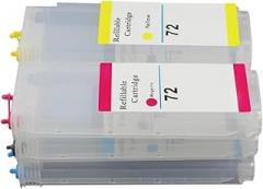 UP 6 X 280ml Refillable Ink Cartridge for Hip 72 for Hip Designjet T610 T620 T1120 T1200/ps T1300 T2300 T770 T790 T795 CISS CIS New 2026 High for Reliable Electronic Component
