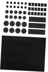 TEHAUX LED Light Blocking Stickers 2pcs Blackout Tape for Home Appliances Electronics Office 100% Light Dimming Film for