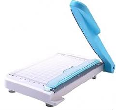 small paper cutter, Paper Trimmer with Ruler paper, 10 Sheets Capacity, Clear Cutting Guide Grids, Safety high Efficience, Accurate scale and Durable non-slip bass,Wide Use for Office, School, Home