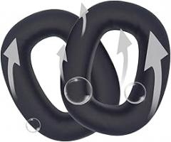 Premium Protein Leather Replacement Ear Pads for Bowers and Wilkins PX8 and PX7 S2 Headphones Comfort and Flt New 2026 High for Reliable Electronic Component, Precision, Stable Performance