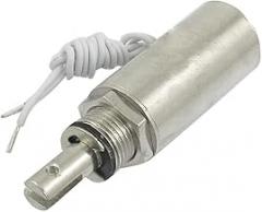 Electronic Components DC 12V 0.48A 10mm Stroke 50gf Force Pull Type Tubular Solenoid Electromagnet