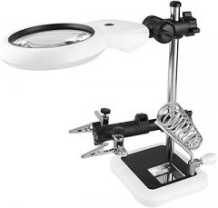 High Definition LED Desktop Magnifying Glass Reading Electronic Inspection and Maintenance