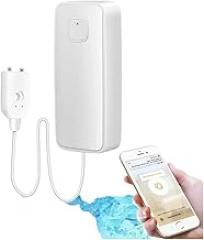 Tuya VViFi Smairt Water Leak Detector Seins0r Water OveRIFlow Level Detector 80dB Sound Alarrm System Flood Leakage Detector Seins0r Controller Monltor New 2026 High for Reliable Electronic Component