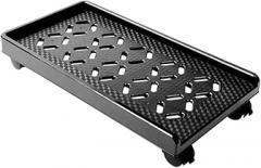 Mobestech Computer Cart Computer Tower Stand Mobile CPU Holder Stand with 4 Caster Wheels Desktop Under Desk PC Floor CPU Floor for Home Use and Office Tower