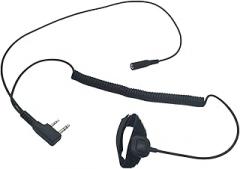 Walkie Talkie 3.5mm Female Inputs Aux Audio Adapter Push-to-Talk Finger PTT Button Compatible with BaoFeng Kenwood Retevis Samcom, for General Electronic Earmuffs to K1 Radios