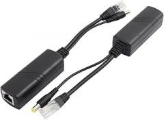 24V Input IP Camera RJ45 POE Power Over Ethernet Adapter Injector Cable 2Pcs (e300b72331e5665c189ea619c881f187)